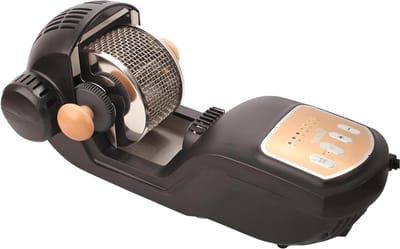 Koffiebrander Thuis - Koffiebonen Brander - Verse Koffie Maken - Instelbare Temperaturen - 300g Capaciteit - Zwart
