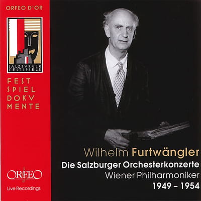 Wilhelm Furtwängler, Wiener Philharmoniker - Salzburger Orchesterkonzerte, 1949-1954 (8 CD)