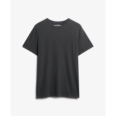 Superdry T-shirt Classic Essential Tee M1012140a 1oi Washed Jet Black Mannen Maat - S