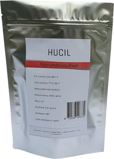 natriumthiosulfaat - natrium thiosulfaat - sodium thiosulphate - thio - 500 gram