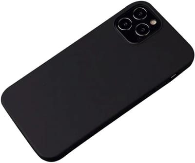Cityhoesje - iPhone 15 Pro - Soft TPU Backcase - Matte Finish Coating Anti-Scratch – Zwart