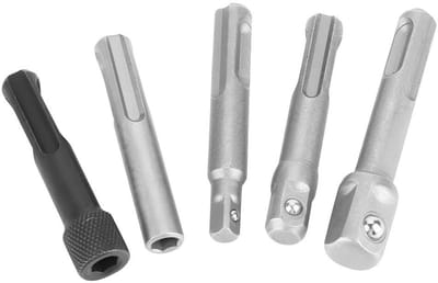 Shopcentral - Plus Steel Socket Wrench Adapter - Accessoire Set van 5 - Verhoog je gereedschapscapaciteit - Sterke en duurzame uitvoering - Ideaal ...