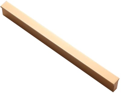 Dailygoods- Deurklink Gouden Handgreep - Kastknoppen - Deurkruk - Meubelknop - Deurbeslag - 180mm Lengte (Hole Centers 160mm) - Kastknop