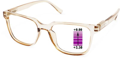 Leesbril Vista Bonita Cubo XL -progressief-Soft-skin-+3.50