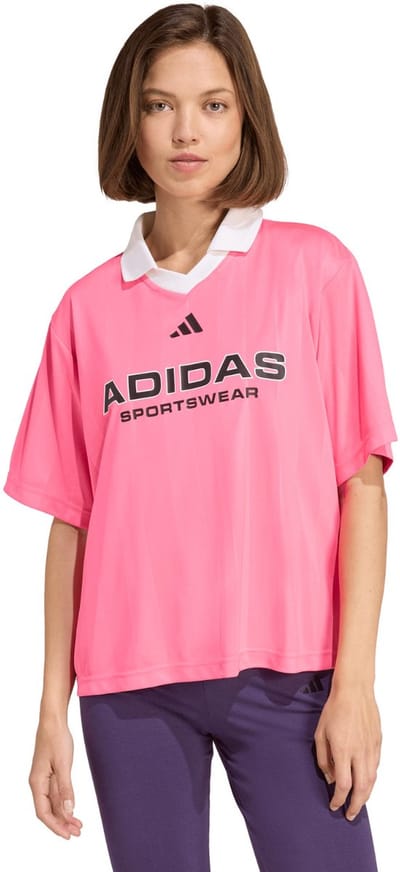 adidas T-shirt Dames Tiro Q4 Roze - Maat L