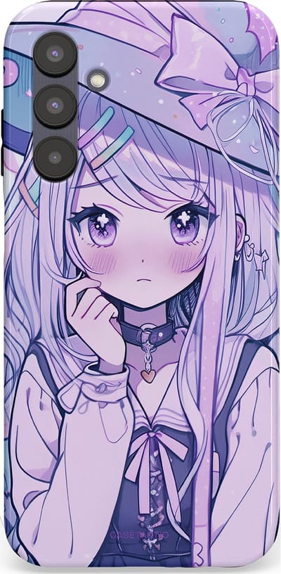 Casetastic Hoesje Geschikt voor Samsung A25 - Stijlvolle Beschermende Duo-layer Case - Yume Meisje