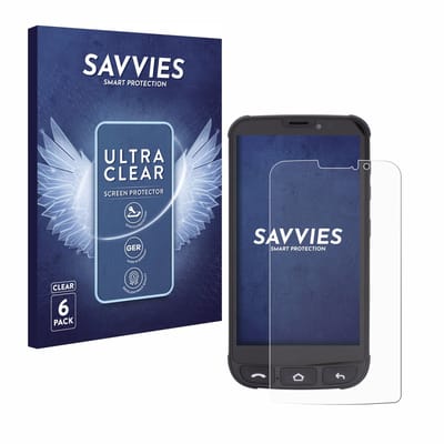 Savvies - Screenprotector voor Olympia Neo Mini - Folie Beschermfolie transparant 6 Stuks