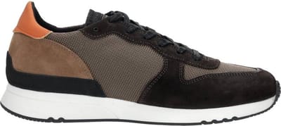PME Legend Orville Sneakers Laag - donkerbruin - Maat 40