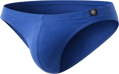 TOF Paris French Bikini Brief Royal Blue - MAAT XXL - Heren Ondergoed - Slip voor Man - Mannen Brief