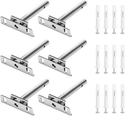 Solidchoice - Verstelbare Plankdragers 10 cm - Set van 6