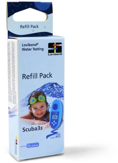 Refill Pack voor Scuba 3s (Cl2/pH/Alka-m/CyA) - Lovibond