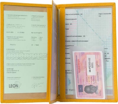 Autopapieren mapje - Portefeuille heren - Paspoort hoesje - Portefeuille dames - Kentekenbewijs mapje - Autopapieren hoes - Documentenmap a6 - Mapje - Autopapieren hoes kentekenbewijs - Cadeau - Kado - Sale - Mapje autopapieren - a6 map - A6 - Sale