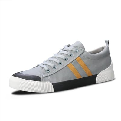 Zomer Herenschoenen Canvas Schoenen Lente Wild Sport Heren Canvas Schoenen Casual Schoenen Veterschoenen Hardloopschoenen. 46 gray
