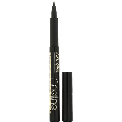 L.A. Girl, Fine Line Eyeliner, Gle721 Black, 1.1Ml(0.037Fl Oz) black