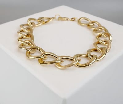 Christian gouden schakel armband
