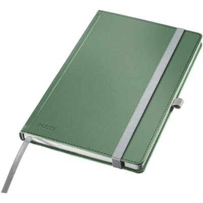 Leitz Style notitieboek A5 geruit met harde kaft, Groen