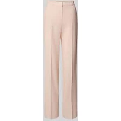 Regular fit wijdte broek van zuivere scheerwol