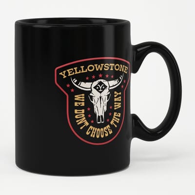 Yellowstone Tasse/Kaffeebecher We Don't Choose The Way Mug Black