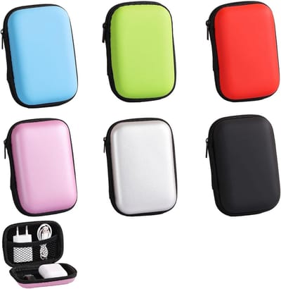 Set van 6 Opbergdozen voor Speelkaarten - Compacte Kaartendozen 11,5