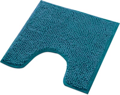 Antislip Badmat Petrol - Moderne Badkamer Tapijt - Wasbaar en Sneldrogend