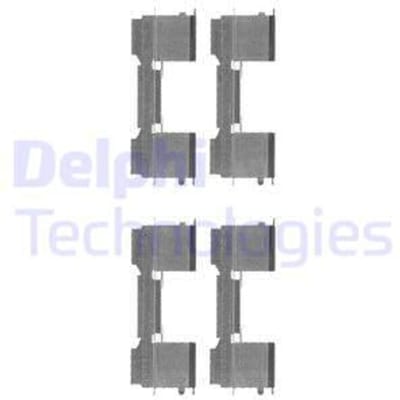 Toebehorenset, schijfremblok DELPHI LX0478