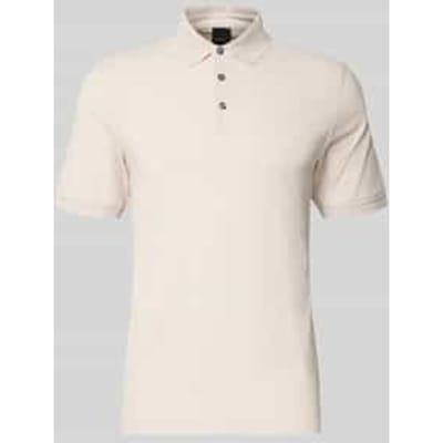 Bugatti Herren Poloshirt met katoenen structuur
