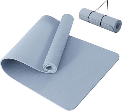 Extra Dikke Antislip Trainingsmat voor Pilates en Gym - 183 x 61 x 0,6 cm
