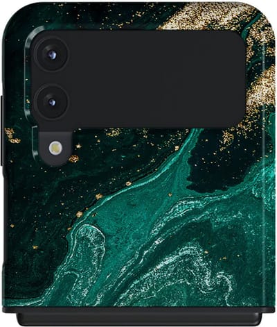 Burga Hoesje Geschikt voor Samsung Galaxy Z Flip 4 - Burga Tough Case - Meerkleurig