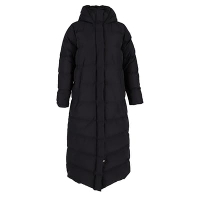 Max Mara gewatteerde donsjas in zwart polyamide