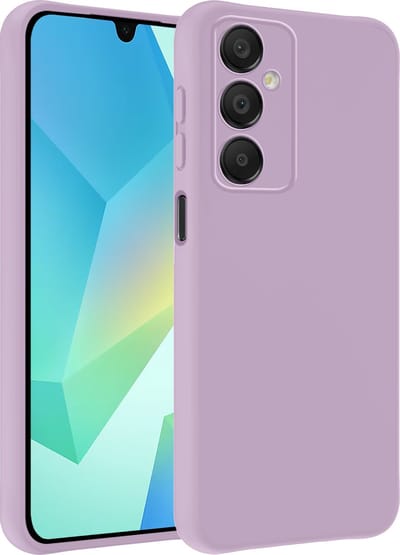 Hoesje - Geschikt voor Samsung Galaxy A16 - Sterk & Shockproof - Siliconen Case - Hoes Cover - Telefoonhoes - Lila
