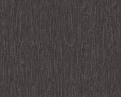HOUTMOTIEF BEHANG - Grijs Zwart - Industrieel behang - AS Creation Versace 4
