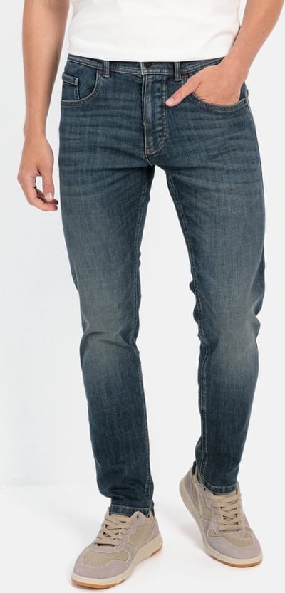 camel active Regular Fit fleXXXactive® Jeans - Maat menswear-35/30 - Blauw
