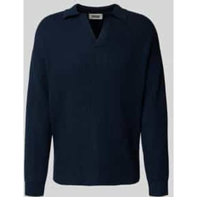 Gebreide pullover met polokraag