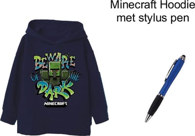 Minecraft kindertrui 6 jaar