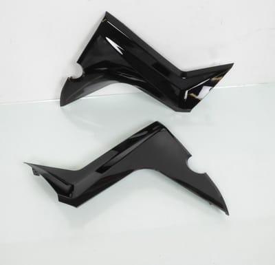 kit carénage p2r pour scooter yamaha 250 x-max 2014 à 2017 10 stuks noir brillant neuf