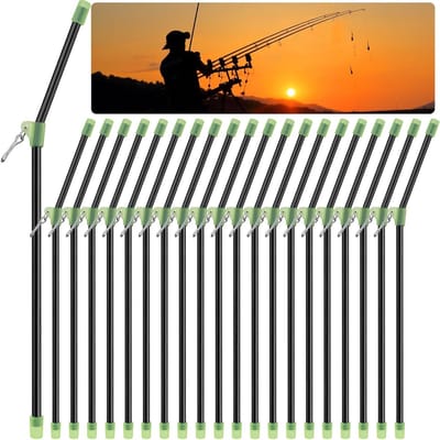 20 Stuks Anti Tangle Haken voor Vissen - 20cm PVC Balansconnectoren voor Zeevisserij en Voederstokken