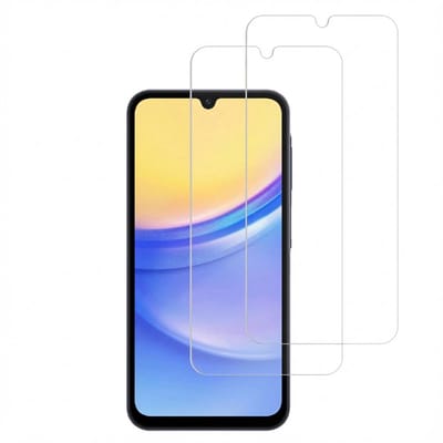 imoshion Screenprotector Gehard Glas Duopack - Geschikt voor Samsung Galaxy A15 (4G) / A15 (5G)