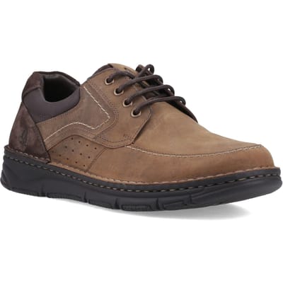 Hush Puppies Franklin Veterschoenen Leer Heren Tan Loafers
