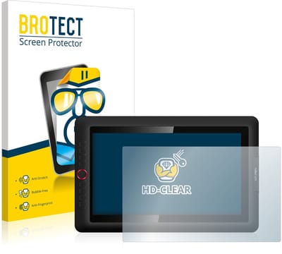 BROTECT - Screenprotector voor XP-Pen Artist 15.6 Pro - Folie Beschermfolie transparant