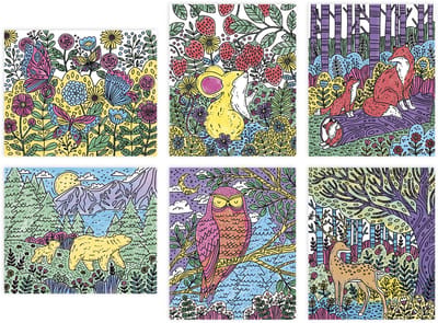 Janod - Les Ateliers Du Calme - Magisch schilderij het bos
