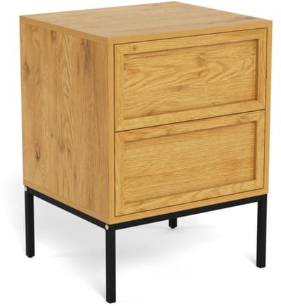 Nachtkastje Darvo Wild Eiken Naturel 61cm - Giga Living
