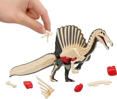 Dinosaurus Puzzel - Skelet Bouwpakket - Educatief Spelen - 33 Delige Constructie - Niet gespecificeerd - Niet gespecificeerd
