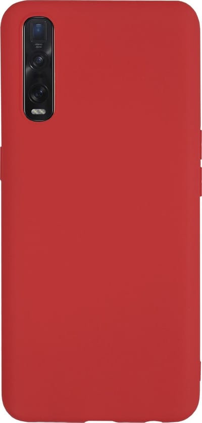 BMAX Hoesje geschikt voor OPPO Find X2 Neo / Dun en beschermend telefoonhoesje / Case / Beschermhoesje / Telefoonhoesje / Hard case / Telefoonbescherming - Rood