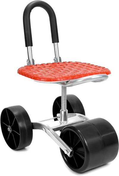 ApexArte® Tuinkar Werkstoel - Werkstoel voor de Tuin