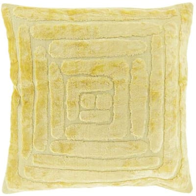 Unique Living - Sierkussen Vespa Lemon Yellow -45x45cm