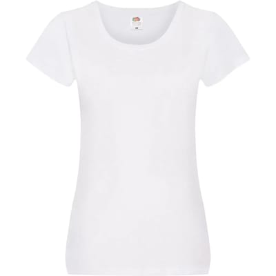 Dames-T-shirt Fruit of the Loom Original