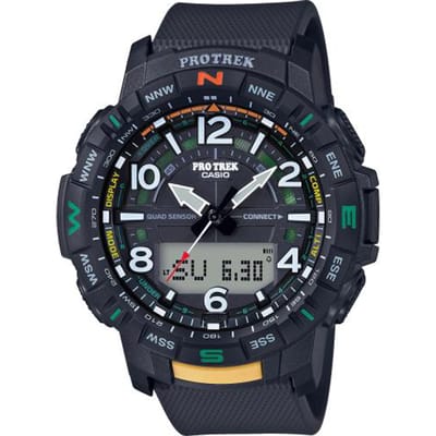 Casio Pro Trek PRT-B50-1ER Herenhorloge 50,8 mm - Zwart