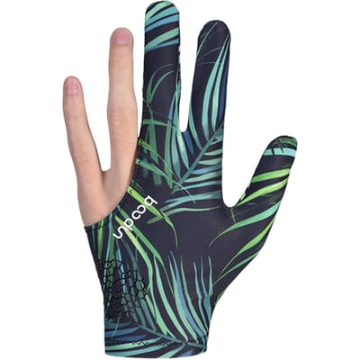 BOODUN Biljarthandschoen Antislip Ademend Cue Sporthandschoen 3 Vinger Superelastische Sporthandschoen Past op de linker- of rechterhand