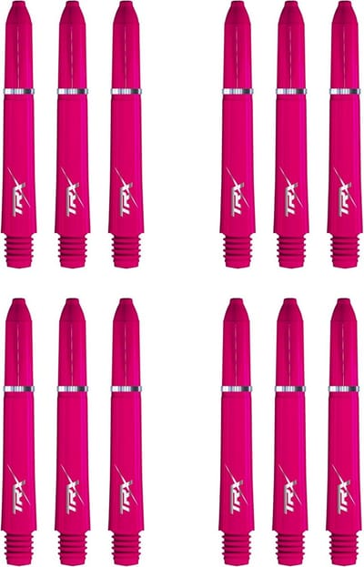Dartpijlen Stems Set - Kort en Extra Kort met 12 Stuks in Diverse Lengtes