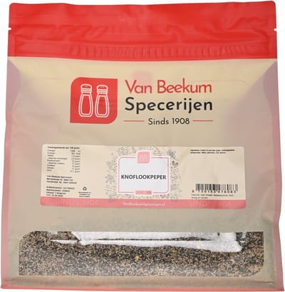 Van Beekum Specerijen - Knoflookpeper - 1 KG (hersluitbare stazak)